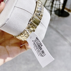Michael Kors Lenox |Nữ Giới |Mặt Họa Tiết Báo |Dây Kim Loại |Máy Pin (Quartz) |Size Nhỏ 30mm