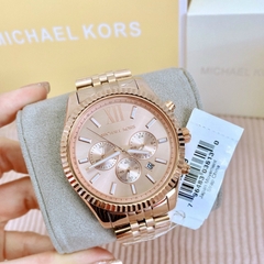 Michael Kors Lexington |Nam Giới |Mặt Tròn |Dây Kim Loại Rose Gold |Máy Pin |Size Lớn 45mm