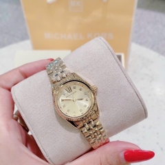 Michael Kors Lexington |Nữ Giới |Vàng Gold |Dây Kim Loại |Máy Pin (Máy Quartz) |Size Nhỏ 26mm