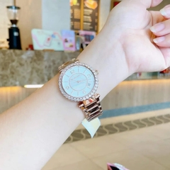 Michael Kors Parker |Nữ Giới |Rose Gold |Dây Kim Loại |Máy Pin (Máy Quartz) |Size Lớn 38mm