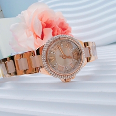 Michael Kors Petite |Nữ Giới |Mâm Xôi |Dây Kim Loại Rose Gold Mix Acetate |Máy Pin (Quartz) |Size 28mm