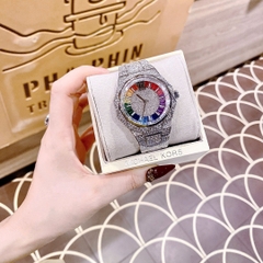 Michael Kors Raquel Limited Edition |Unisex |Đính Đá |7 Màu |Dây Kim Loại |Máy Pin (Quartz) |Size 41mm