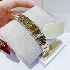 Michael Kors Runway Mercer |Nữ Giới |Mặt Nâu |Dây Kim Loại |Máy Pin |Size Nhỏ 28mm