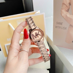Michael Kors Runway Mini Slim |Nữ Giới |Rose Gold |Dây Kim Loại |Máy Pin |Size Vừa 33mm