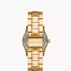 Michael Kors Runway |Nữ Giới |Mặt Xanh Lá |Dây Kim Loại Vàng Gold |Máy Pin (Quartz) |Size 38mm