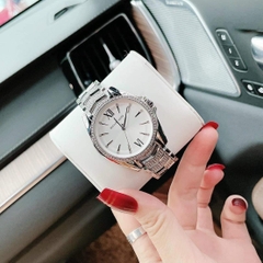 Michael Kors Whitney |Nữ Giới |Trắng Silver |Đính Đá |Dây Kim Loại |Máy Pin |Size Lớn 38mm
