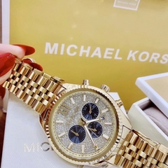 Michael Kors Lexington |Nam Giới |Mặt Full Đá |Vàng Gold |Dây Kim Loại |Máy Pin (Quartz) |Size 44mm
