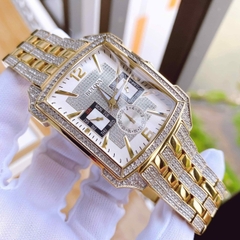 Bulova Octava |Nam Giới |Mặt Chữ Nhật |Demi Vàng Gold |Máy Pin (Quartz) |Size 36x42mm