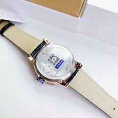 Hanboro Mặt Dải Thiên Hà |Rose Gold |Nam Giới |Dây Da |Máy Lộ Cơ (Automatic) |Size 45mm