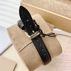 Burberry The Classic Round |Nữ Giới |Vàng Gold |Dây Da Đen |Máy Pin (Quartz) |Size 32mm