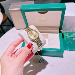 Rolex Cellini |Nữ Giới |Mặt Vuông |Đính Đá |Dây Kim Loại Vàng Gold |Máy Pin (Máy Quartz) |Size 33mm