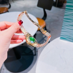 Rolex Đính Đá |Nữ Giới |Dây Kim Loại Vàng Gold |Máy Pin (Máy Quartz) |Size 31mm