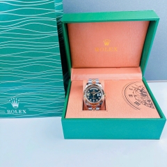 Rolex 2 Lịch |Nam Giới |Mặt Đen |Niềng Khía |Dây Kim Loại Demi |Máy Cơ (Automatic) |Size 41mm