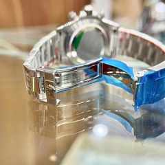 Rolex Daytona Rainbow |Nam Giới |Đính Đá |Dây Kim Loại Trắng Silver |Máy Cơ (Automatic) |Size 40mm