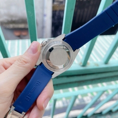 Rolex Submariner |Nam Giới |Đính Đá 7 Màu |Dây Silicone Xanh Dương |Máy Cơ (Automatic) |Size 41mm