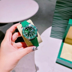 Rolex Yacht Master |Nam Giới |Dây Cao Su Xanh Lá |Máy Cơ (Automatic) |Size 41mm