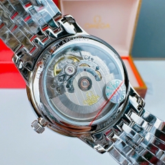 Omega Deville |Nam giới |Mặt Trắng |Dây Kim Loại |Demi Vàng |Máy Cơ (Automatic) |Size 40mm
