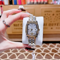 Versace Couture |Nữ Giới |Mặt Chữ Nhật Trắng |Dây Kim Loại Demi Vàng |Máy Pin (Quartz) |Size 30x38mm
