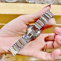 Versace Greca Logo Mini |Nữ Giới |Xanh Lá |Dây Kim Loại Demi Vàng |Máy Pin (Quartz) |Size 27mm