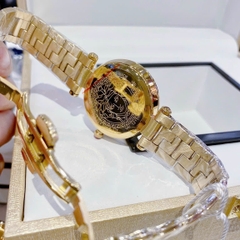 Versace Revive |Nữ Giới |Tráng Gương |Dây Kim Loại Vàng Gold |Máy Pin (Quartz) |Size 35mm