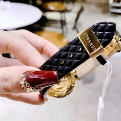 Versace Vanitas |Nữ Giới |Vàng Gold |Dây Da Màu Đen |Máy Pin (Quartz) |Size 30mm