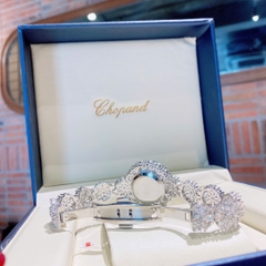 Chopard Mặt Full Đá Swaroski |Nữ Giới |Dây Đính Pha Lê Hoa Mai |Máy Pin (Quartz) |Size 34mm