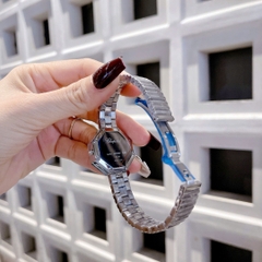 Chopard L'Heure Du Diamant Octoagonal |Nữ Giới |Mặt Xà Cừ Xanh Rêu |Dây Kim Loại |Máy Pin (Quartz) |Size 32mm