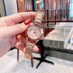 Coach EST 1941 |Nữ Giới |Mặt Đính Đá |Dây Kim Loại Rose Gold |Máy Pin (Quartz) |Size 35mm