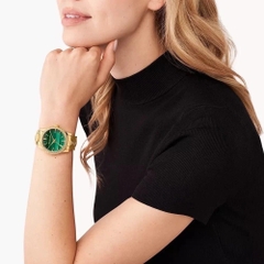 Michael Kors Runway |Nữ Giới |Mặt Xanh Lá |Dây Kim Loại Vàng Gold |Máy Pin (Quartz) |Size 38mm