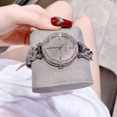 Michael Kors Catelyn |Nữ Giới |Full Đá |Dây Mắt Xích Trắng Silver |Máy Pin (Quartz) |Size 38mm
