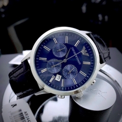 Emporio Armani Thời Trang |Nam Giới |Mặt Xanh |Dây Da |Máy Pin (Quartz) |Size 42mm