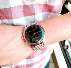 Emporio Armani Vàng Full Gold Luxury |Nam Giới |Dây Kim Loại |Máy Pin (Quartz) |Size 43mm