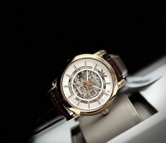 Emporio Armani Skeleton |Rose Gold |Nam Giới |Dây Da |Máy Cơ (Automatic) |Size 41mm