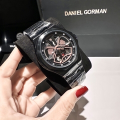 Daniel Gorman Full Đen |Nam Giới |Dây Kim Loại |Máy Cơ (Automatic) |Mặt Tròn |Size-44mm