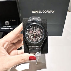 Daniel Gorman Full Đen |Nam Giới |Dây Kim Loại |Máy Cơ (Automatic) |Mặt Tròn |Size-44mm