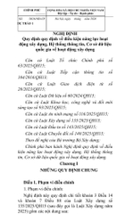 Dự thảo Nghị định 2026 về năng lực hoạt động xây dựng và cơ sở dữ liệu quốc gia