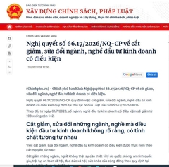 THỦ TỤC “GIẤY PHÉP CON” SẼ ĐƯỢC CẮT GIẢM MẠNH – CƠ HỘI MỚI CHO DOANH NGHIỆP XÂY DỰNG NĂM 2026