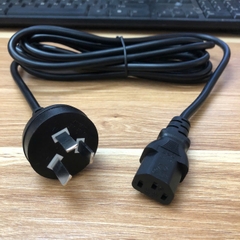 Dây Nguồn 3 Chân Dẹt Chéo Tam Giác AC POWER CORD AUSTRALIA CBL-3W1-AU Shenzhen G-CINDA GXD-006 NSW26816 Power Cord Australia & China to IEC60320 IEC C13 10A 250V 3x1.0mm dài 3M
