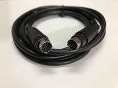 Cáp điều khiển MUSASHI SM500SX-3A, TP-21 TPC-11 TPC-03 Mini Din 8 pin Male to Mini Din 8 pin Male Straight Through Cable Black 2M