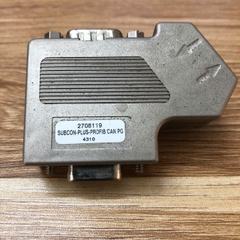 Phoenix Contact SUBCON-PLUS-CAN/PG 9 Way Straight 2.77 mm Pitch Cable D-Sub DB9 Female / Male Connector