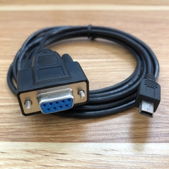 Cáp Lập Trình Mini USB to DB9 Female dài 1.5M Dùng cho Dell VPNP6 MD3400 MD3420 MD3400i MD3460 MD3800i Password Reset Service
