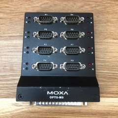 Bộ kết nối Moxa OPT8-M9 VHDCI DB62 Male to 8 Ports RS232 DB9 Male Connection Box