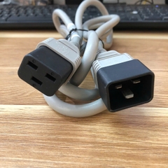 Dây nguồn HP 242867-005 Longwell LS-19 C19 to LS-20 C20 16A 250V 3x2.08mm 14AWG dài 2M for máy chủ , PDU , UPS