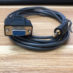 Cáp Điều Khiển UC-DB9F-3.5MM RS232 DB9 Female to Audio Jack 3.5mm Serial 3 Lever Shielded Communication Serial Data witch Computer dài 1.5M