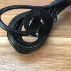 Dây nguồn HEWTECH VM0722 GB/T2099.1 NR NON-PB Chuẩn Úc AU 3 chân chéo sang IEC C13 10A 250V 3X1.0mm dài 3M for máy tính xách tay, máy tính PC, máy In, Máy công nghiệp