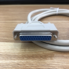 Cáp ILDA Đèn Chiếu Laser, Cáp X-Laser ILDA Laser D-Sub DB25 Chân LPT Parallel 1284 2 Hàng Âm Dương Chuẩn Song Song Length 1.5M