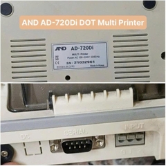 Cáp kết nối máy phân tích độ ẩm AND ML-50 đến máy in AND AD-720Di DOT Multi Prrinter Cable RS232 DB9 Pin Female to DB25 Pin Male dài 1.5M