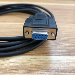 Cáp DB9 Serial RS232C Null modem Full Cross Đực - Cái dài 1.5M