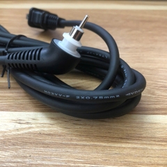 Dây nguồn cho máy duỗi tóc GHD Golden Curl GL829 Mod cable CEBEC IEMMEQU SABS 1574 2 chân dẹt 2x0.75mm dài 3M