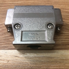 Đầu nối cáp DDK 17J-25 Jack Metal Connector DB25 Male 2 Rows 25 Pin Serial Port Socket D-Sub Connector For Servo Encoder, Medical Máy X-quang